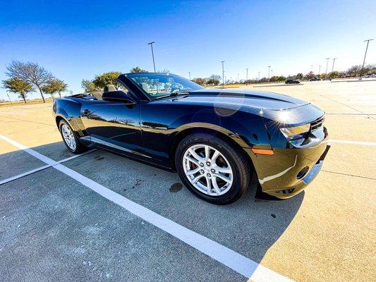 Chevy Camaro Convertible is waiting for you! Come and take a ride on it!