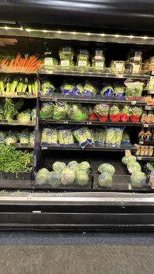 Fresh lettuce and vegetables