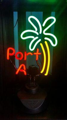 Take Port A home with you with this neon