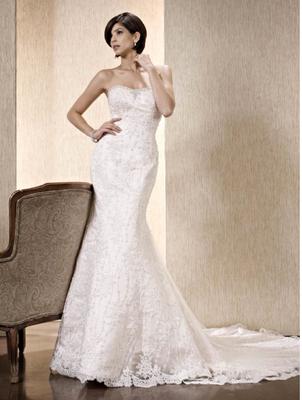 Kenneth Winston wedding dress from Anna's Bridal.