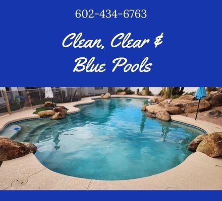 Clean, Clear & Blue Pools