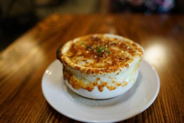 French onion soup appetizer