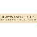 Martin Lopez III, PC