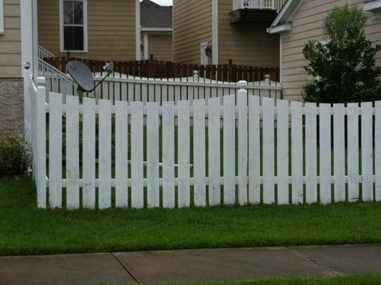 The White Picket fence...it isn't a dream at Ultimate Fence & Deck!