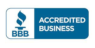 We are now accredited by the better business bureau!! 2022