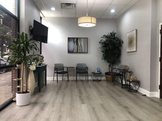 Interior of business