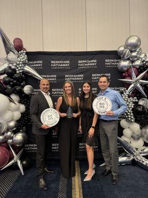 2025 Berkshire Hathaway HomeServices NW Real Estate Award Ceremony