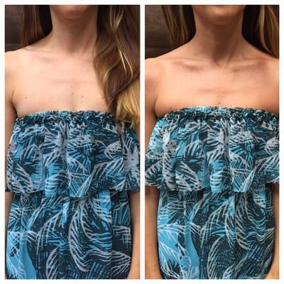 After one coat of our Venetian Plus solution!