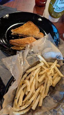 The Caryl Chessman. A grilled ham and cheese fries included even though that wasn't part of her final meal.