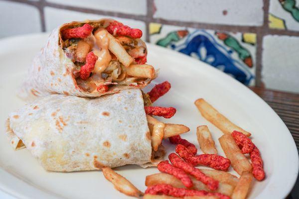 Crazy Carne Asada Burrito!