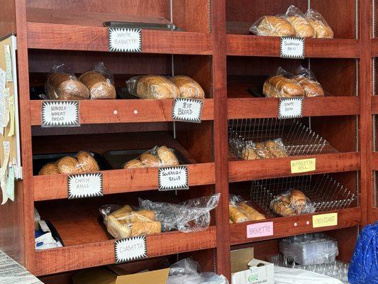 The Bread/Bagel Shelves!!!