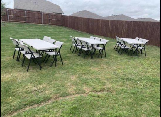RenTables And Chairs