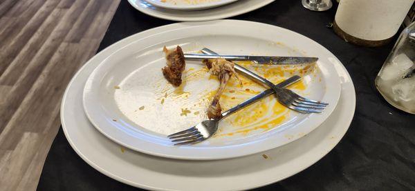 Fried Rice, Plantains, and Chicken