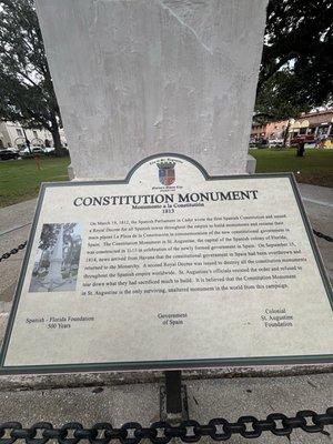 Constitution Monument