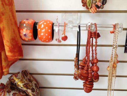 Orange jewelry!