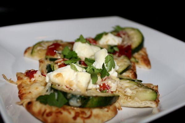 Balsamic glazed zucchini & Ricotta cheese