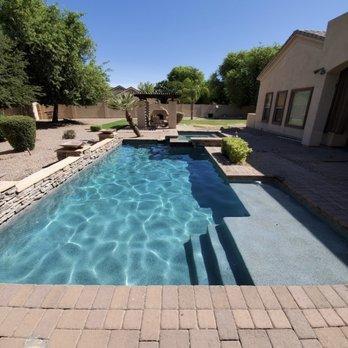 Sparkling clean after weekly maintenance!