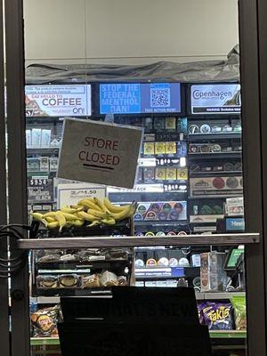 Store Closed