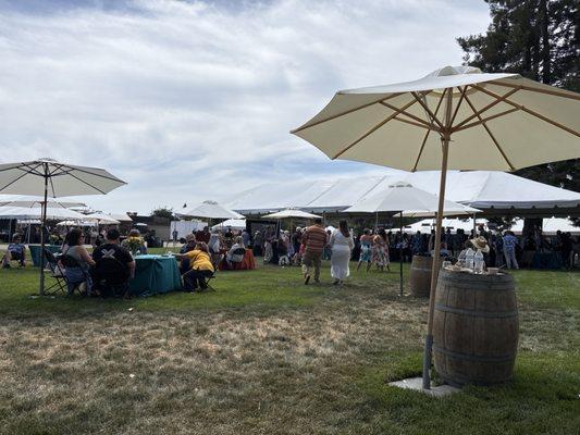 Great wine, food and music.