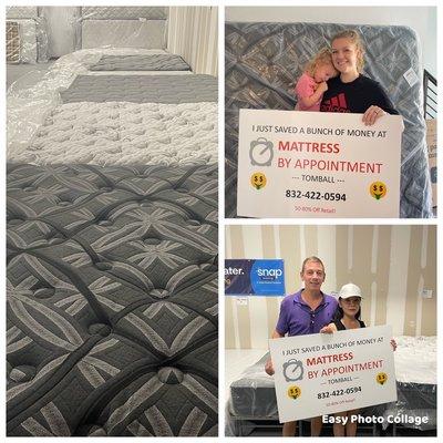 Call us today to save a ton on new mattresses.