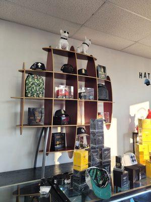 Inside Raffy's gift shop