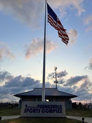 Entrance @Youngsville Sports Complex