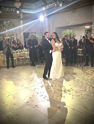 First dance was so fun, thanks to Violet!