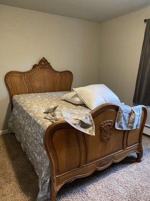 $300 Antique bed frame. In great condition and included all hardware.