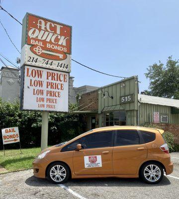 Act Quick Bail Bonds. Dallas County Location