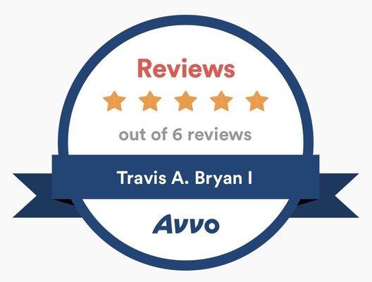 5-Star Avvo Review Badge
