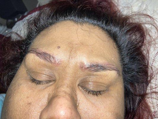 3rd day after tinting