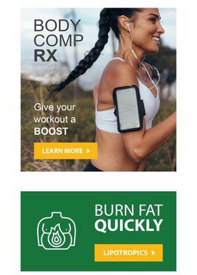 Give your workout a boost with Body Comp RX