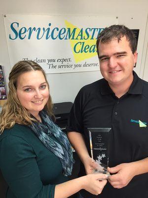 ServiceMaster by Pletz has been chosen by Thresholds as the McHenry County Employer of the Year for 2017.