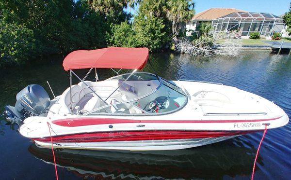 23' Bennington Azure with Yamaha 200 HP V-6 outboard motor.
Rent Me in Cape Coral!