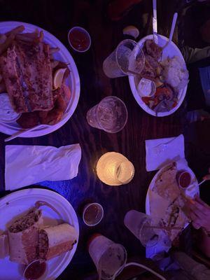 No fine China, but you'll get fed.