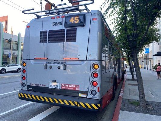 MUNI - 45 Union