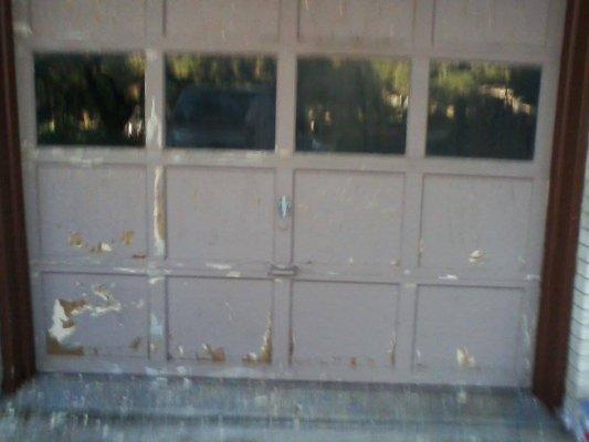 garage door before