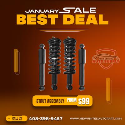 Strut Assemblies - Ride in comfort, no matter the road! From $99