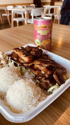 Bbq chicken combo and Guava HS