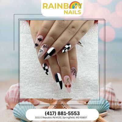 Rainbow Nails