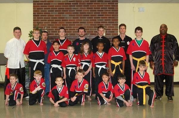 A new generation of Hei Lin Wushu Martial arts Warriors