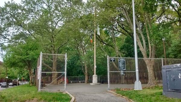 Front shot from Liberty Drive.