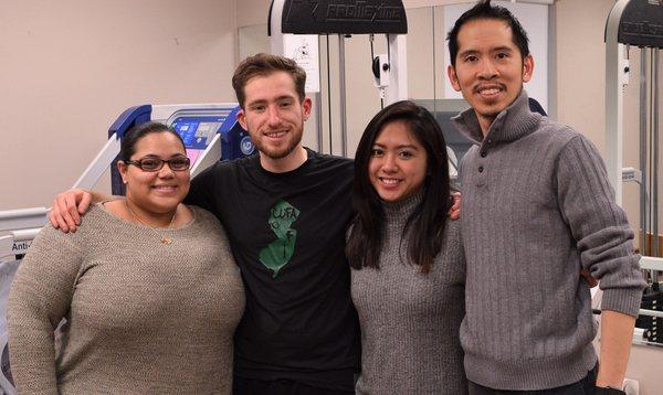 "Now that I've done Physical Therapy I feel so much better! I can go back to playing sports without much pain at all!"