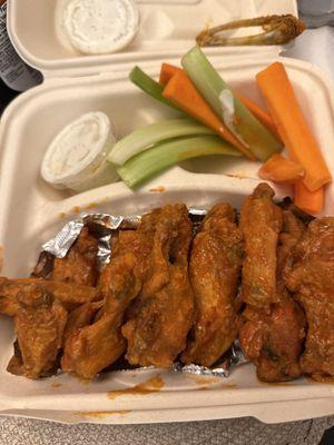 Large order of amazing fantastic delicious crispy, taste so good wanna slap yo mama good! And the Ranch Wow to the wow! Keep it up