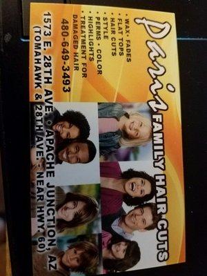 Paris Family Hair Cuts