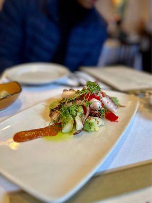 Grilled Spanish Octopus**