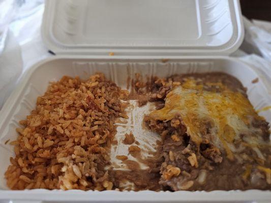 Rice and beans $4.49