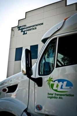 TTL Truck in front of the corporate office in Mira Loma.