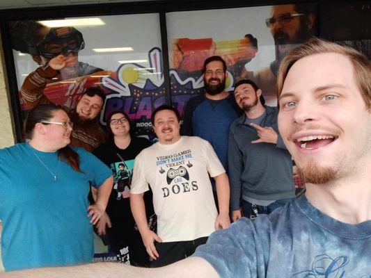 BLASTERS Indoor Foam Battle Zone