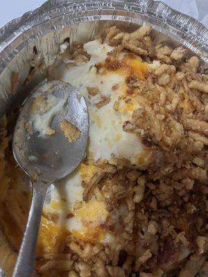 Loaded mashed potatoes